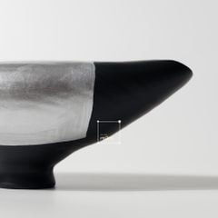 Bình Hoa Dáng Nằm Trang Trí Trừu Tượng Phong Cách Trung Hoa Vintage