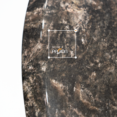 Bộ Bàn Trà Tròn Mặt Đá Marble Vân Mây Sang Trọng
