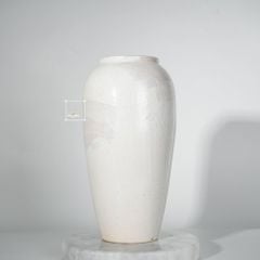 Bình Hoa Gốm Men Chấm Speckled Nghệ Thuật