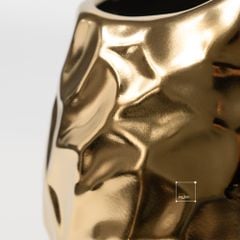 Bình Hoa Khô, Đĩa Trái Cây Kim Loại Trang Trí Phòng Khách Phong Cách Mỹ