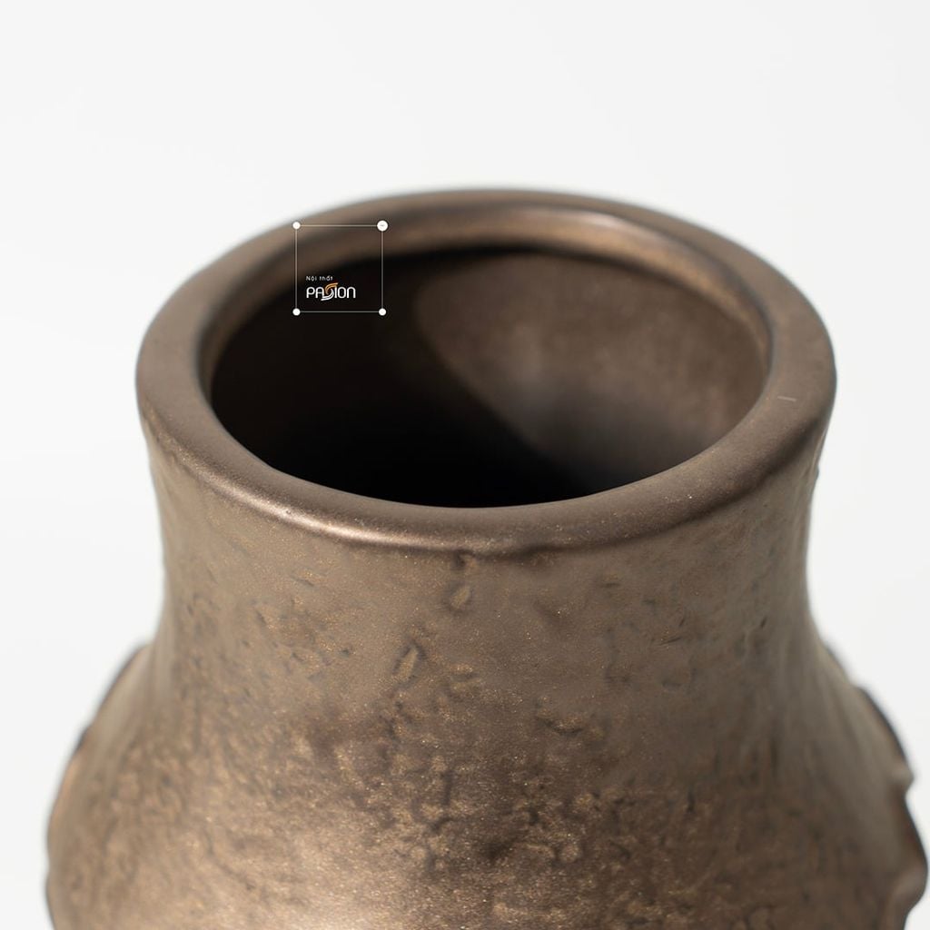 Bộ Bình Hoa Forge Phong Cách Organic Rustic