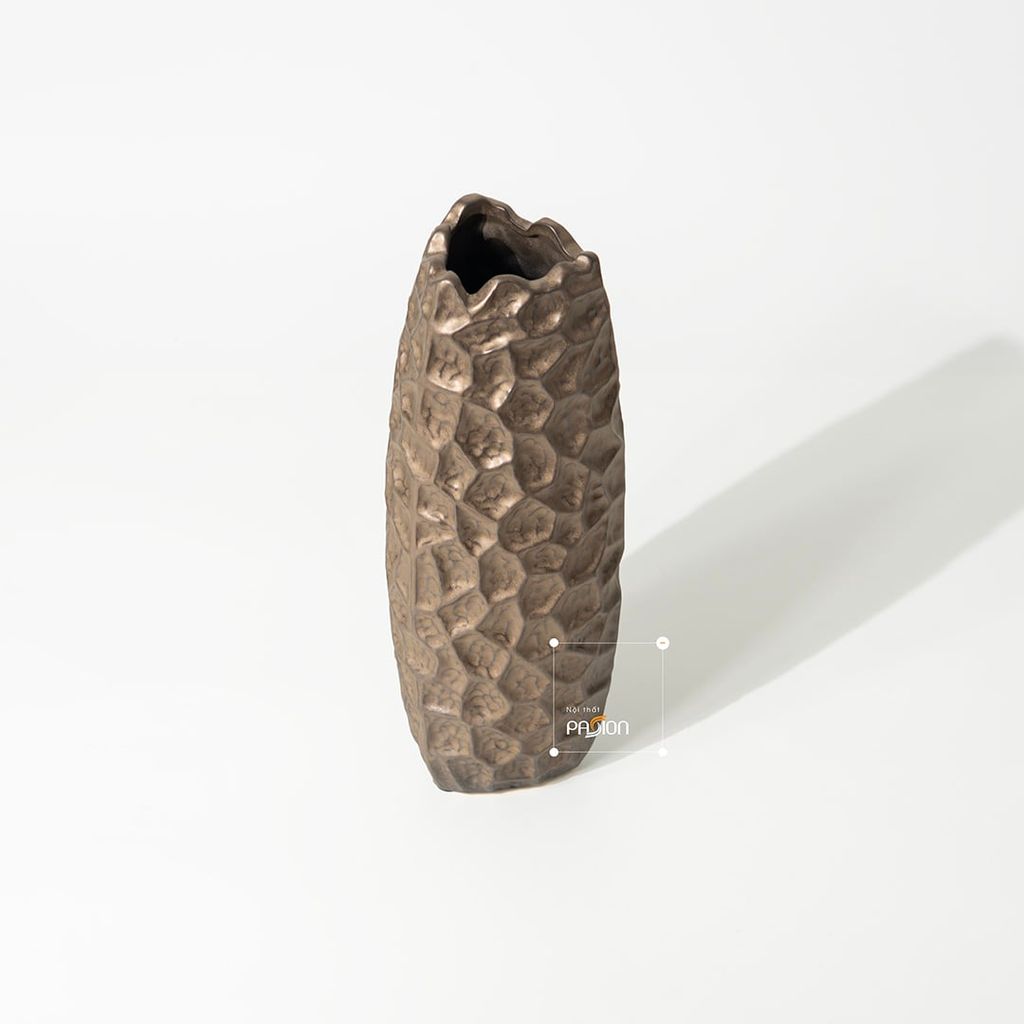 Bộ Bình Hoa Forge Phong Cách Organic Rustic