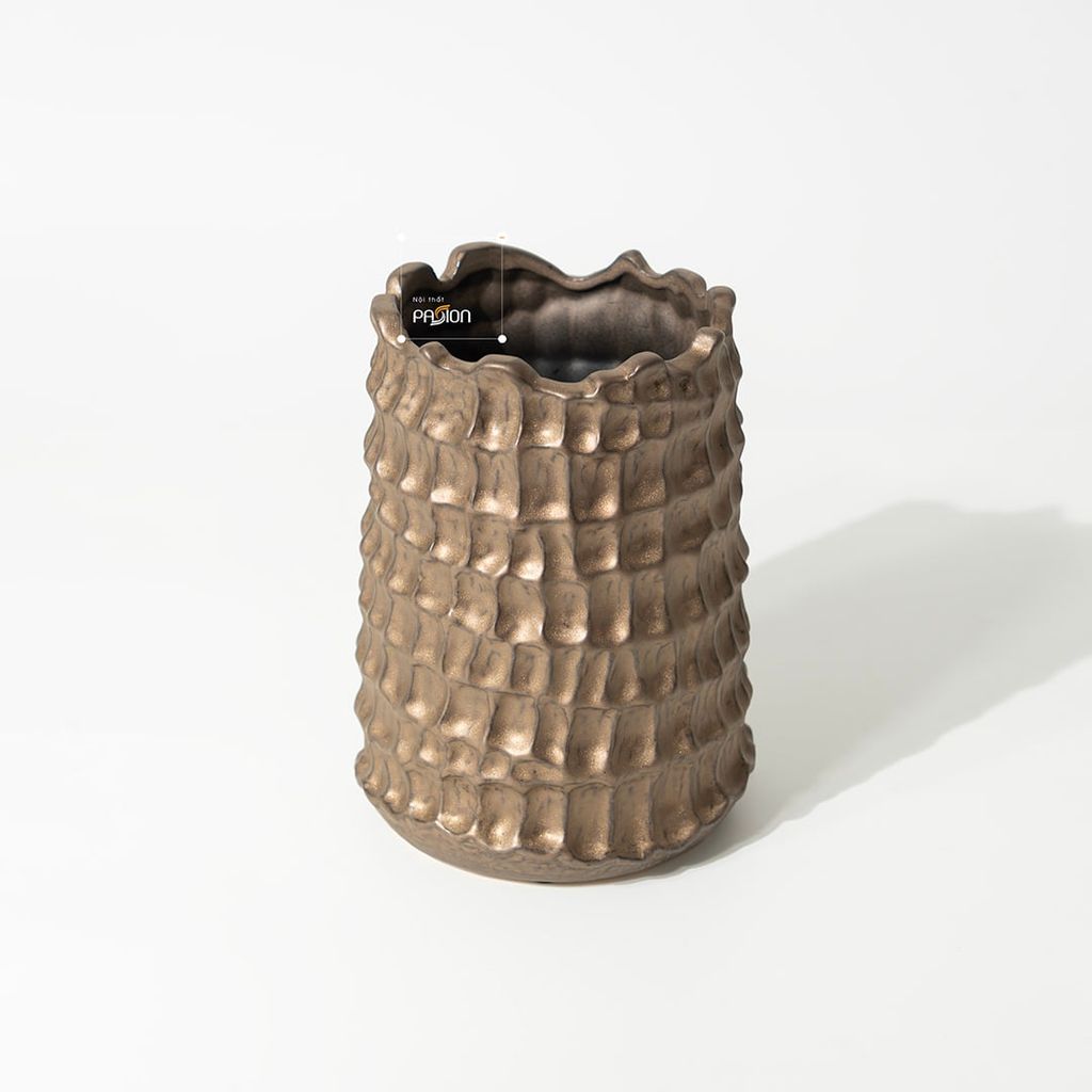 Bộ Bình Hoa Forge Phong Cách Organic Rustic