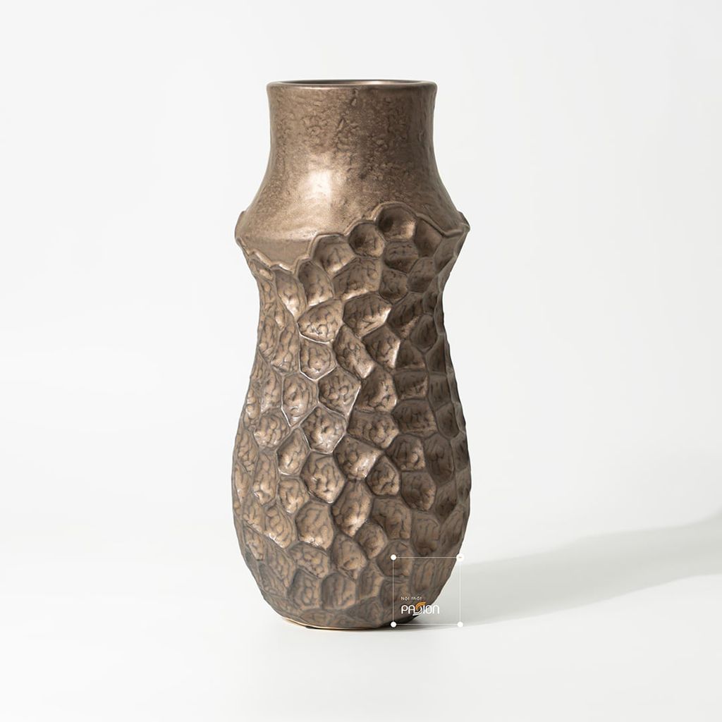 Bộ Bình Hoa Forge Phong Cách Organic Rustic