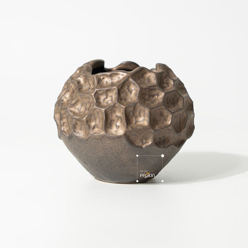 Bộ Bình Hoa Forge Phong Cách Organic Rustic