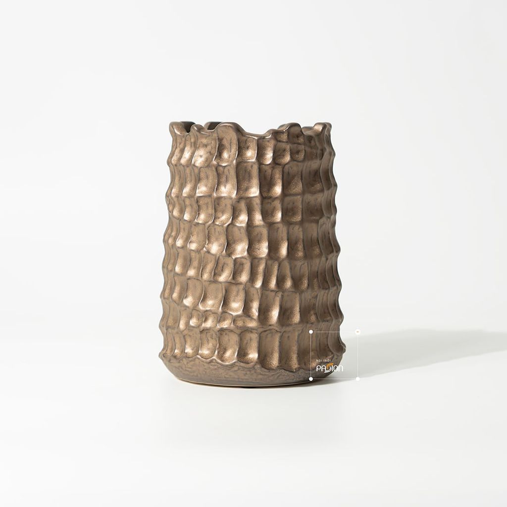 Bộ Bình Hoa Forge Phong Cách Organic Rustic