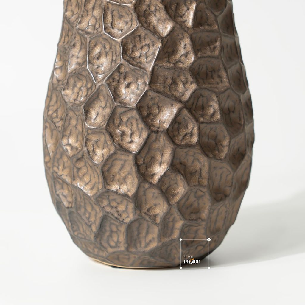 Bộ Bình Hoa Forge Phong Cách Organic Rustic