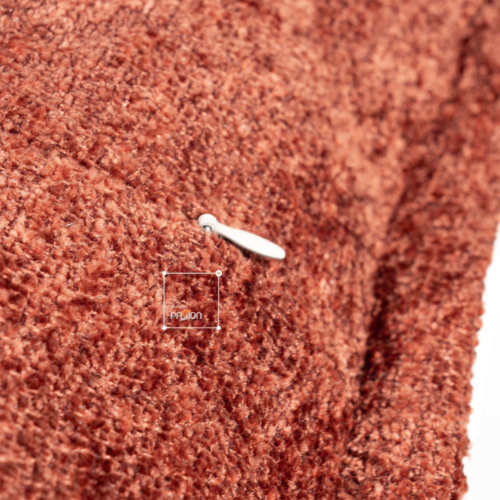 Vỏ Gối Tựa Lưng Sofa Thêu Hình Ngựa Boho Cam Đất