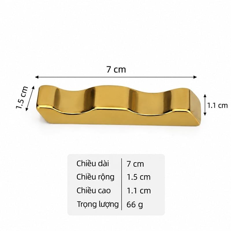 Gác Đũa Muỗng Inox 304 Dáng Lượn Sóng Cao Cấp