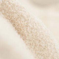 Chăn Dệt Kim Đan Len Ấm 2 Mặt Phong Cách Hình Học Be Bắc Âu