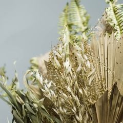 Bó Hoa Khô Mix Cỏ Lau Và Lá Cọ Phong Cách Boho Chic