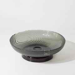 Dĩa Trái Cây Thủy Tinh Có Chân Đế Đựng Trái Cây Thức Ăn Nhẹ