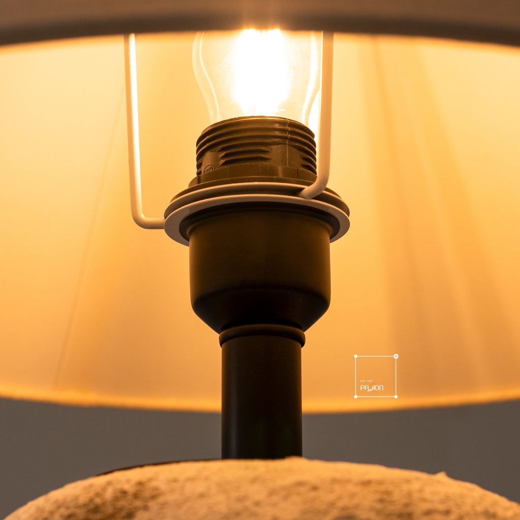 Đèn Bàn Phòng Ngủ Gốm Sứ Thủ Công Wabi Sabi - TQ-519 (40*48)