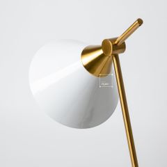 Đèn Bàn Decor Phòng Ngủ Chân Phối Đá Cẩm Thạch