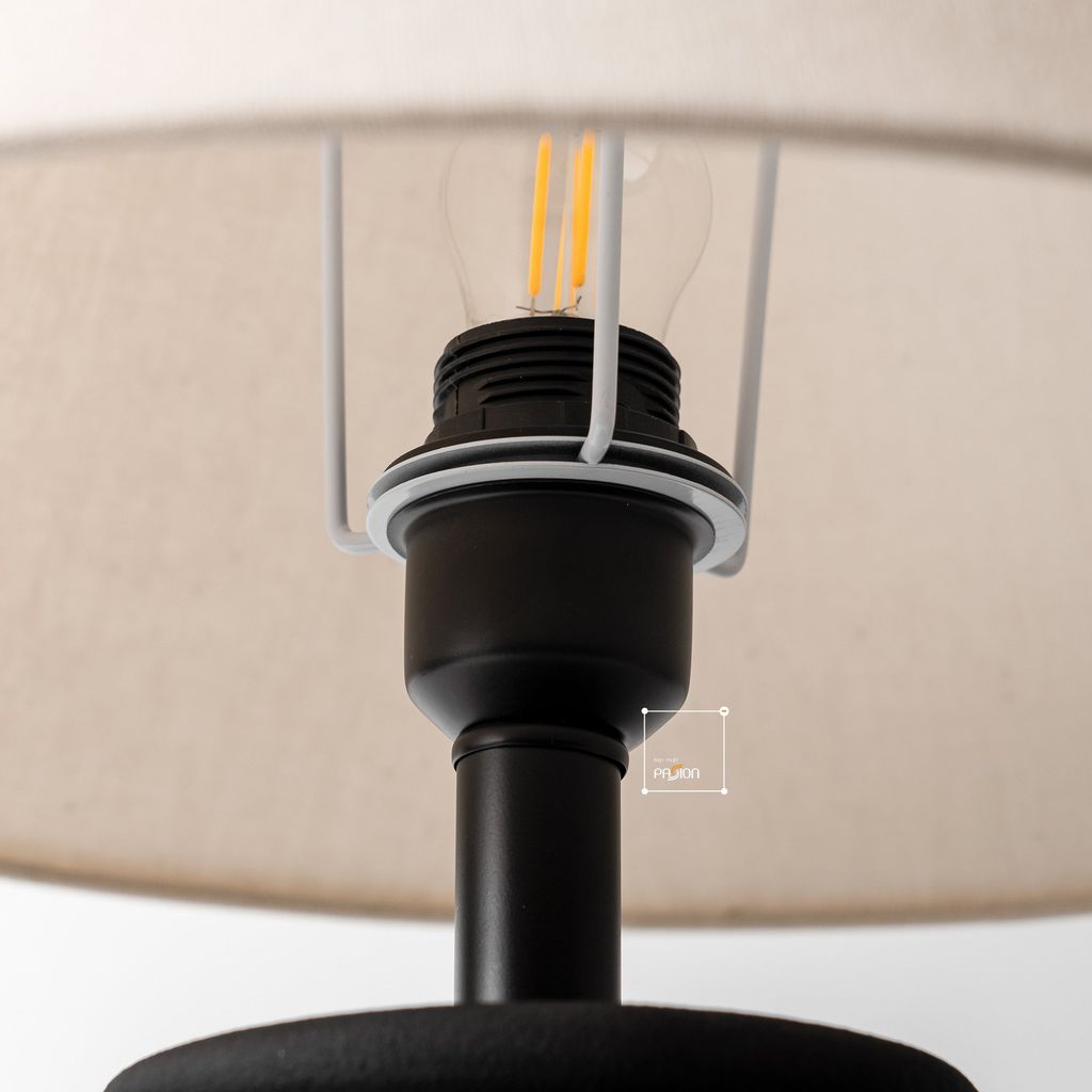 Đèn Bàn Phòng Ngủ Gốm Sứ Thủ Công Wabi Sabi TQ-259-L (45*55)