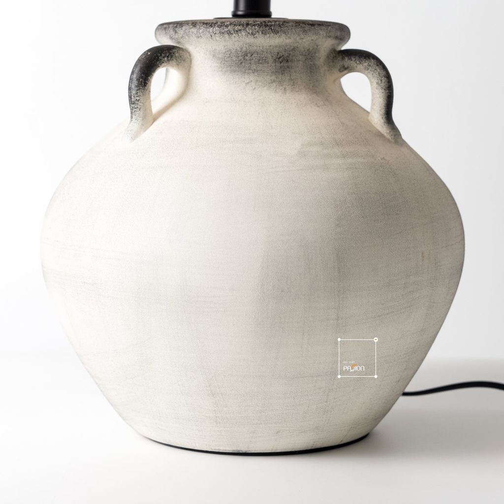 Đèn Bàn Phòng Ngủ Gốm Sứ Thủ Công Wabi Sabi TQ-22142 (45*58)