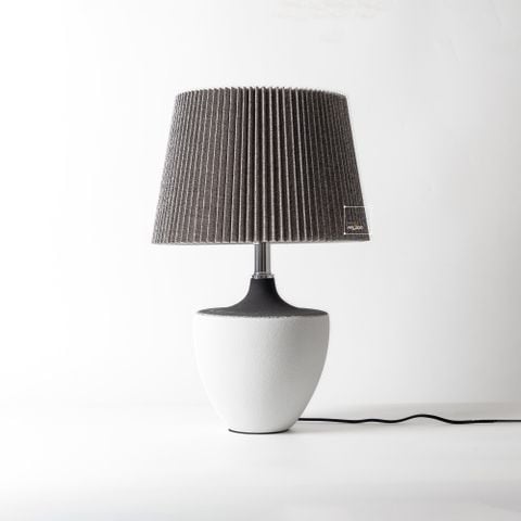 Đèn Bàn Phòng Ngủ Gốm Sứ Thủ Công Wabi Sabi TQ-22137 (33*49)