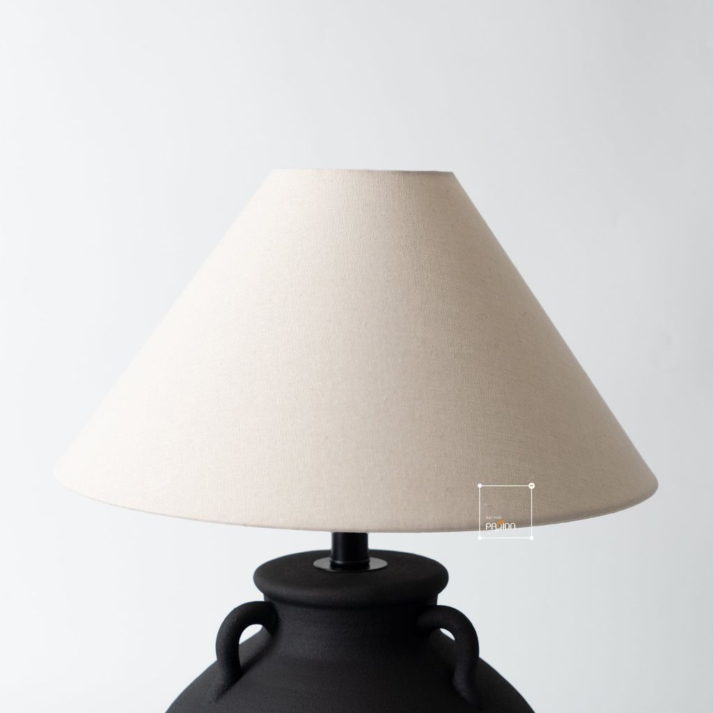 Đèn Bàn Phòng Ngủ Gốm Sứ Thủ Công Wabi Sabi TQ-259-L (45*55)