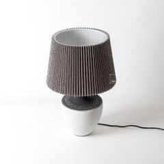 Đèn Bàn Phòng Ngủ Gốm Sứ Thủ Công Wabi Sabi TQ-22137 (33*49)