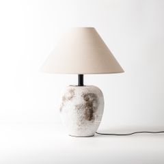 Đèn Bàn Phòng Ngủ Gốm Sứ Thủ Công Wabi Sabi - TQ-519 (40*48)