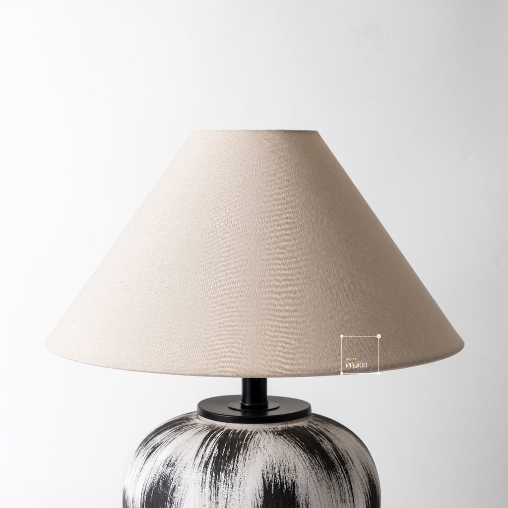 Đèn Bàn Phòng Ngủ Gốm Sứ Thủ Công Wabi Sabi TQ-888 (45*56)