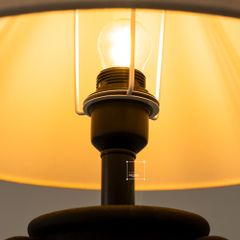 Đèn Bàn Phòng Ngủ Gốm Sứ Thủ Công Wabi Sabi TQ-259-L (45*55)