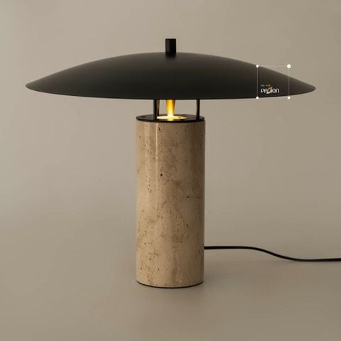 Đèn Bàn Travertine Hậu Hiện Đại Bắc Âu Tối Giản