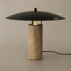 Đèn Bàn Travertine Hậu Hiện Đại Bắc Âu Tối Giản