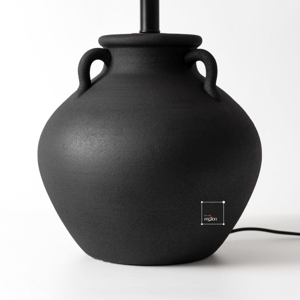 Đèn Bàn Phòng Ngủ Gốm Sứ Thủ Công Wabi Sabi TQ-259-L (45*55)