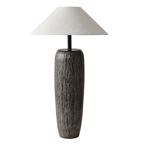 Đèn Cây Decor Thân Gỗ Giả Gốm