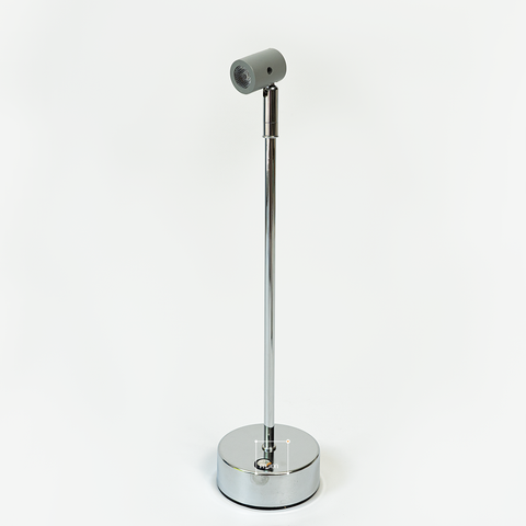 Đèn Bàn LED Tích Điện Thân Cao Xoay 360 Độ Decor Bàn Tiệc