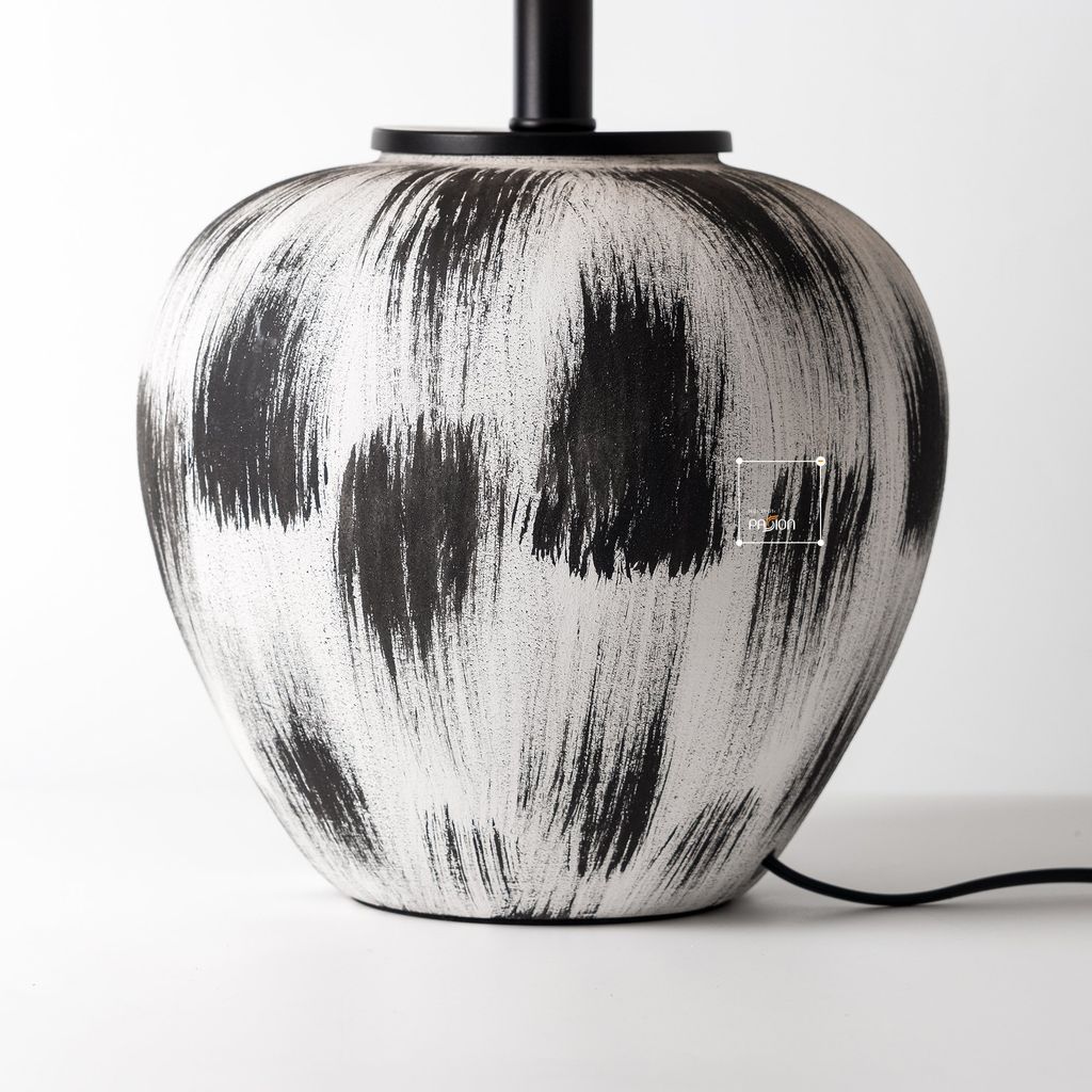 Đèn Bàn Phòng Ngủ Gốm Sứ Thủ Công Wabi Sabi TQ-888 (45*56)