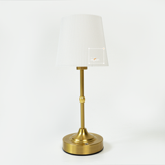 Đèn Bàn Tích Điện Chao Vải Cổ Điển Phong Cách Pháp Decor Bàn Tiệc