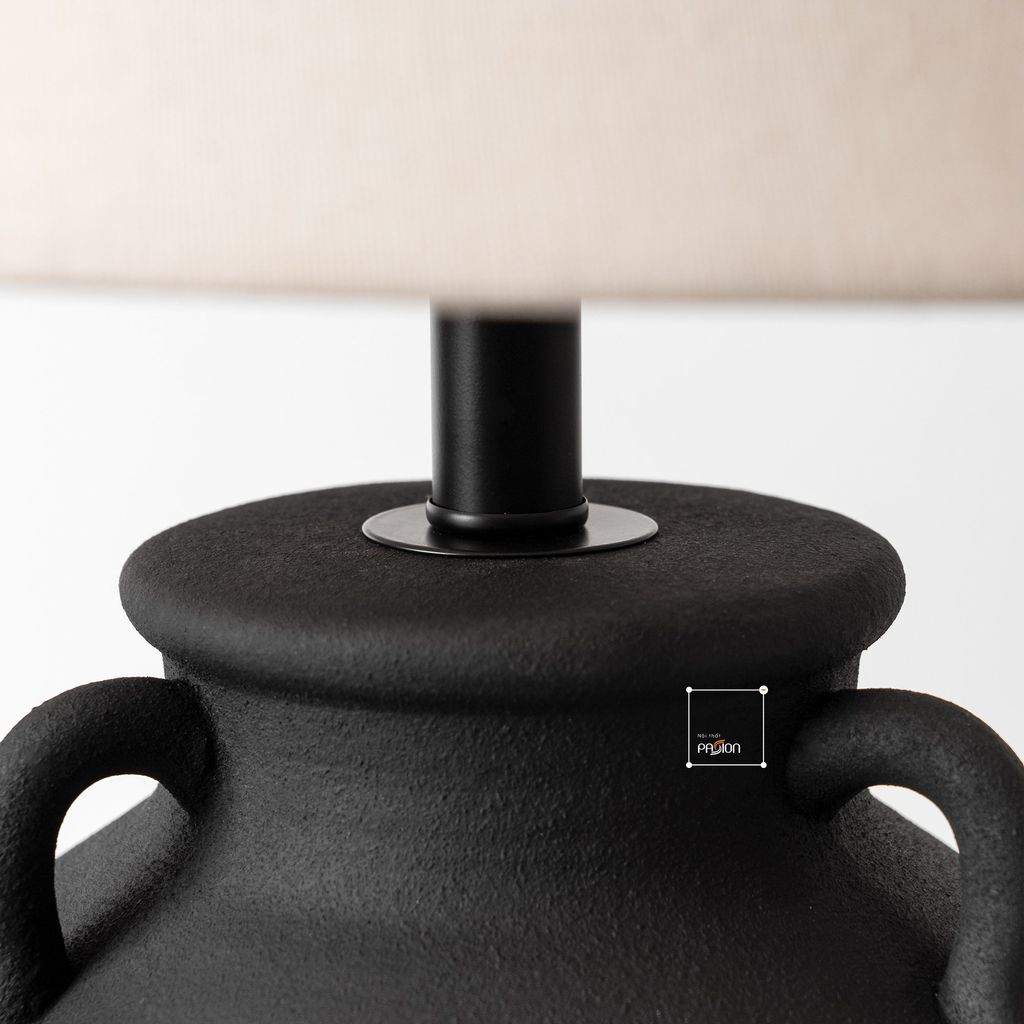 Đèn Bàn Phòng Ngủ Gốm Sứ Thủ Công Wabi Sabi TQ-259-L (45*55)