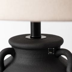 Đèn Bàn Phòng Ngủ Gốm Sứ Thủ Công Wabi Sabi TQ-259-L (45*55)