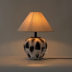 Đèn Bàn Phòng Ngủ Gốm Sứ Thủ Công Wabi Sabi TQ-888 (45*56)