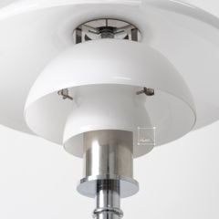 Đèn Sàn Thiết Kế Dáng Vòm Đan Mạch Thân Inox Mạ Điện