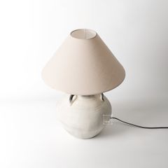 Đèn Bàn Phòng Ngủ Gốm Sứ Thủ Công Wabi Sabi TQ-22142 (45*58)