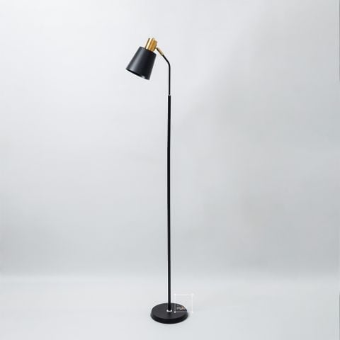 Đèn Sàn Kim Loại Bắc Âu Ống Chụp Tối Giản Ánh Sáng 16W 3 Màu