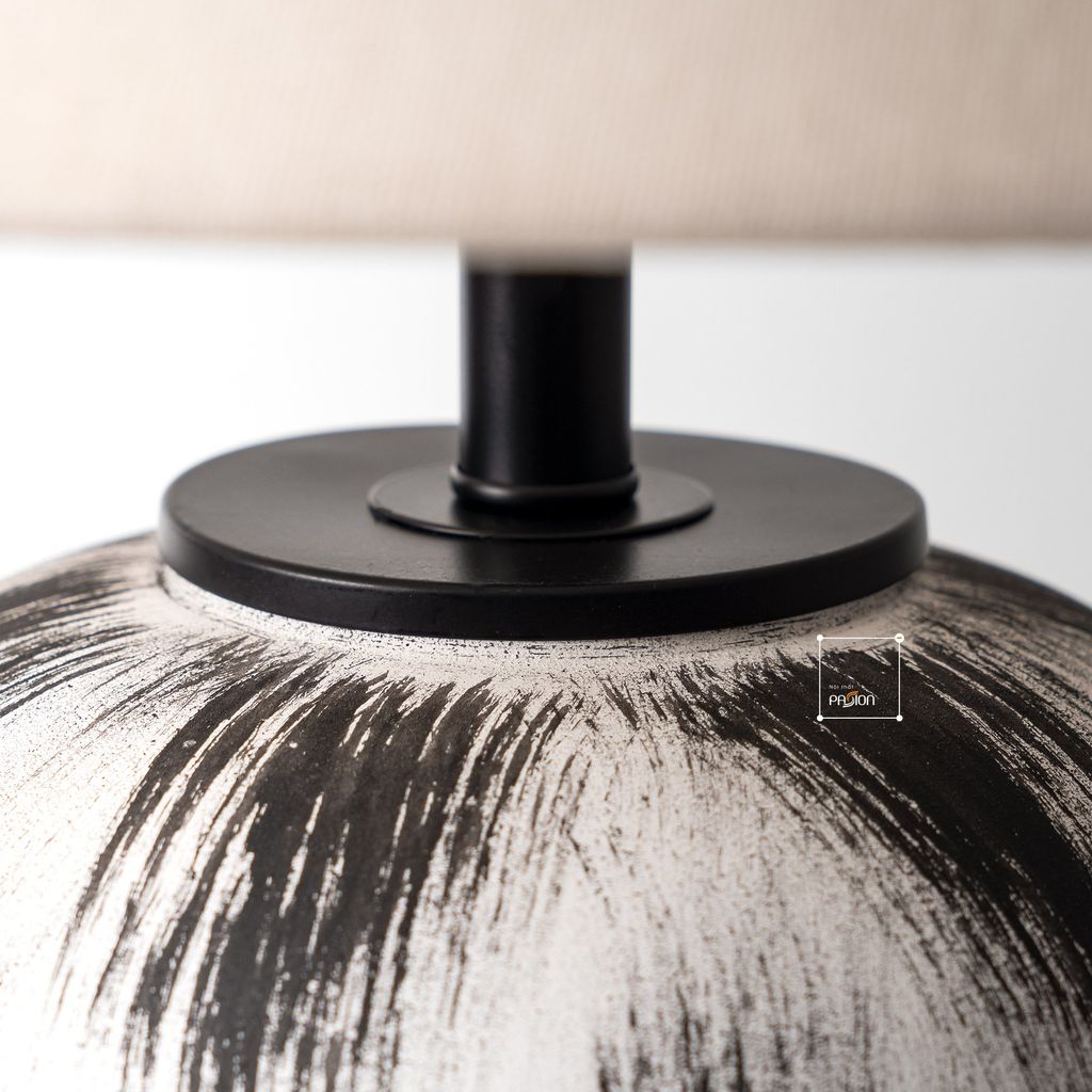 Đèn Bàn Phòng Ngủ Gốm Sứ Thủ Công Wabi Sabi TQ-888 (45*56)