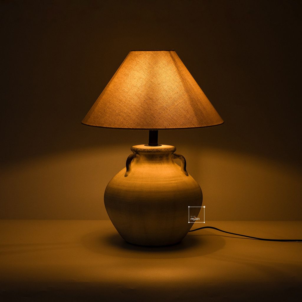 Đèn Bàn Phòng Ngủ Gốm Sứ Thủ Công Wabi Sabi TQ-22142 (45*58)