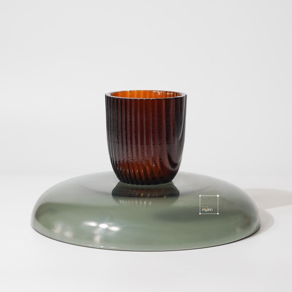 Dĩa Trái Cây Thủy Tinh Có Chân Đế Đựng Trái Cây Thức Ăn Nhẹ