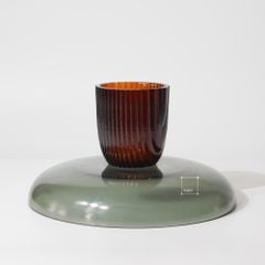 Dĩa Trái Cây Thủy Tinh Có Chân Đế Đựng Trái Cây Thức Ăn Nhẹ