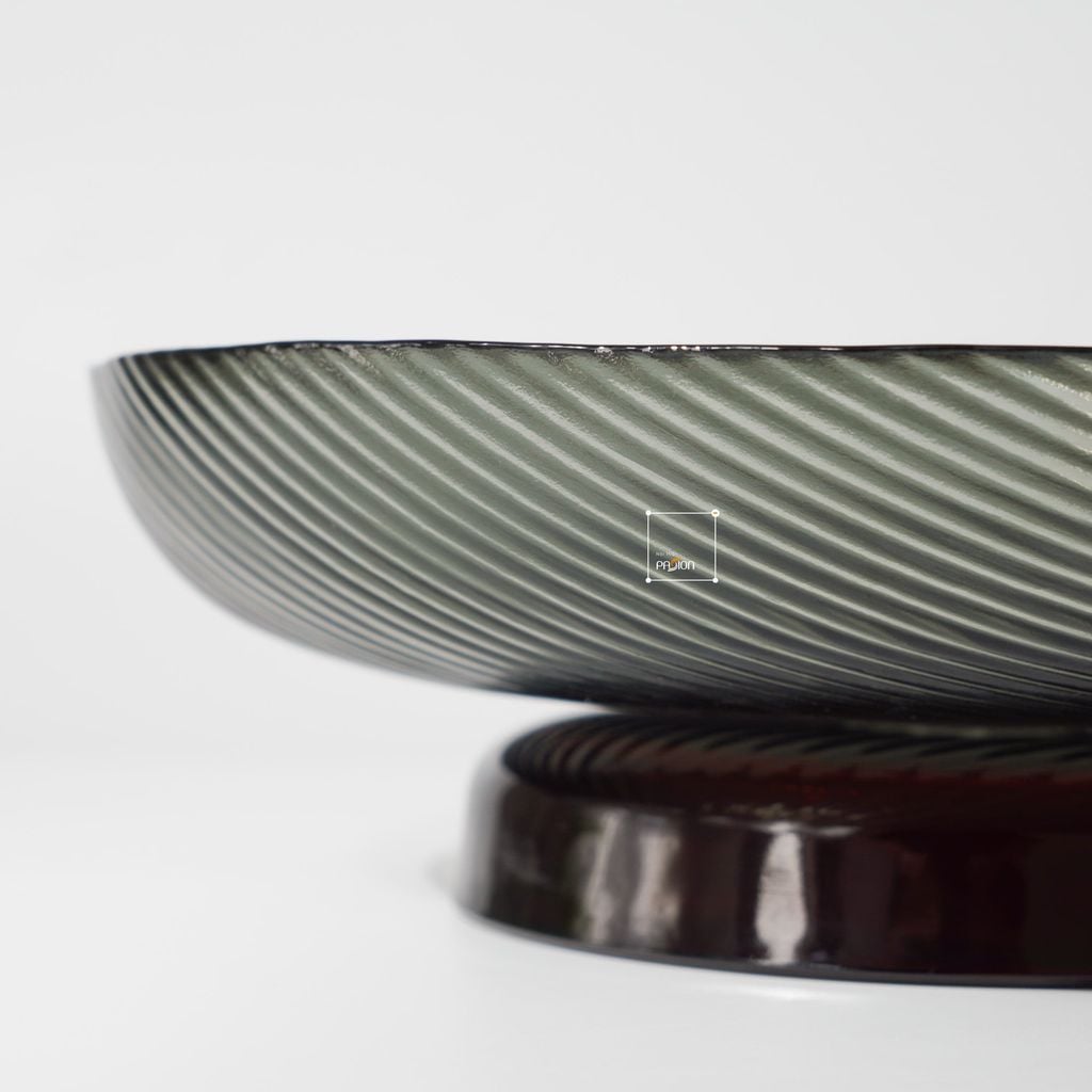 Dĩa Trái Cây Thủy Tinh Có Chân Đế Đựng Trái Cây Thức Ăn Nhẹ