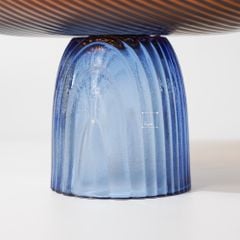 Dĩa Trái Cây Thủy Tinh Có Chân Đế Đựng Trái Cây Thức Ăn Nhẹ