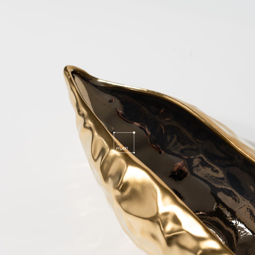 Bình Hoa Khô, Đĩa Trái Cây Kim Loại Trang Trí Phòng Khách Phong Cách Mỹ