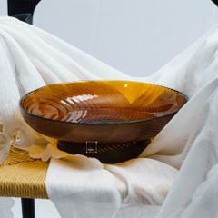 Dĩa Trái Cây Thủy Tinh Có Chân Đế Đựng Trái Cây Thức Ăn Nhẹ
