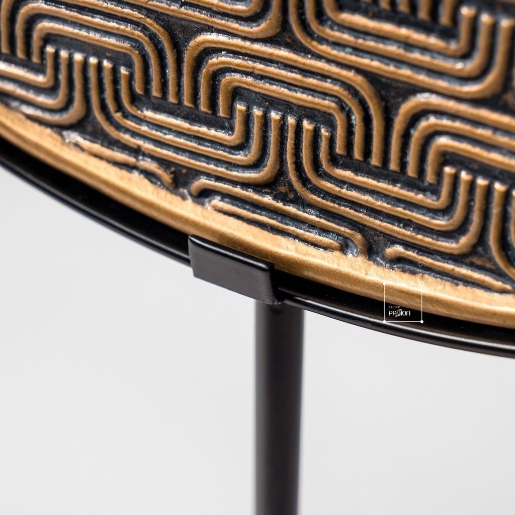 Đồ Trang Trí Để Bàn Tủ Console Hình Đồng Tiền Bán Nguyệt