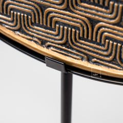 Đồ Trang Trí Để Bàn Tủ Console Hình Đồng Tiền Bán Nguyệt