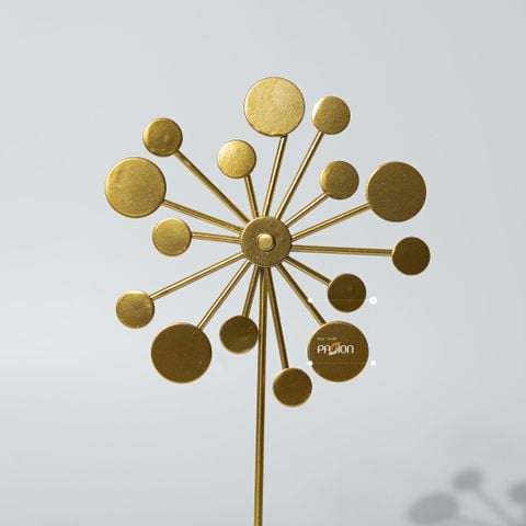 Đồ Trang Trí Kim Loại Hình Bong Bóng